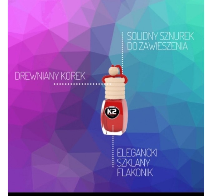 Ароматизатор для автомобіля K2 VINCI VENTO VANILLA 8ML (V457)