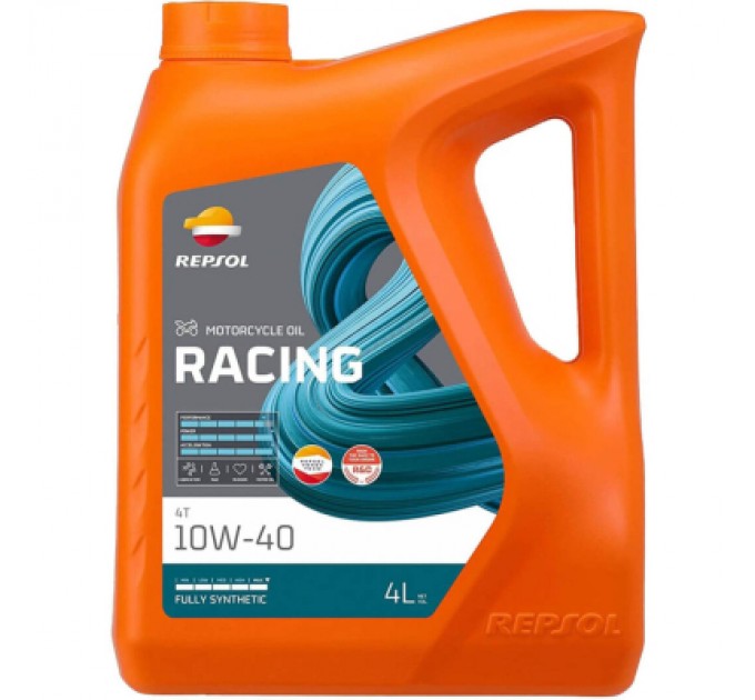 Моторна олива REPSOL RACING 4T 10W-40 4л (RPP2000MGB)