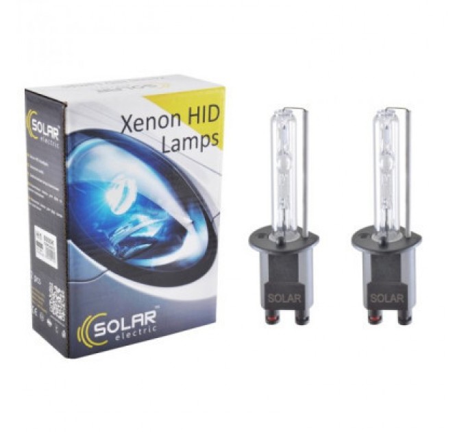 Автолампа SOLAR H1 CERAMIC, 6000K,85V,35W P14.5s (1161)