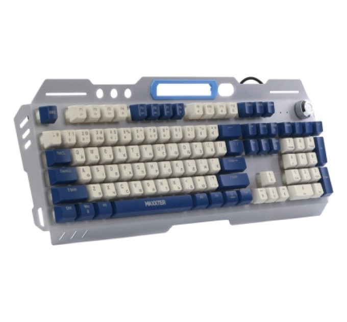 Maxxter Клавіатура Maxxter KBG-RGB-01-UA RGB USB Metal (KBG-RGB-01-UA)