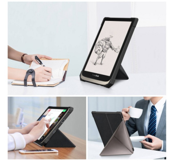 BeCover Чохол до електронної книги BeCover Ultra Slim Origami PocketBook 740 Inkpad 3 / Color / Pro Space (707458)