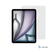 Скло захисне 2E iPad Air 11" (2024-2025), 2.5D (2E-IP-IPD-A11-LT2.5D-CL)