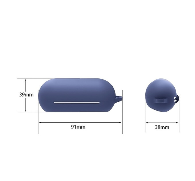 BeCover Чохол для навушників BeCover Silicon для Sony WF-C500 Dark Blue (712021)