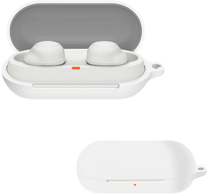 BeCover Чохол для навушників BeCover Silicon для Sony WF-C700N White (712034)