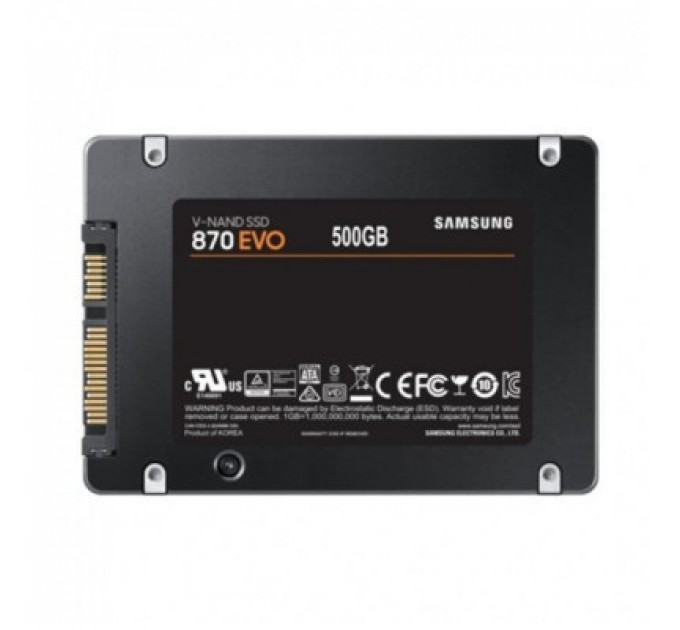 Samsung Накопичувач SSD 2.5" 500GB 870 EVO Samsung (MZ-77E500B/EU)