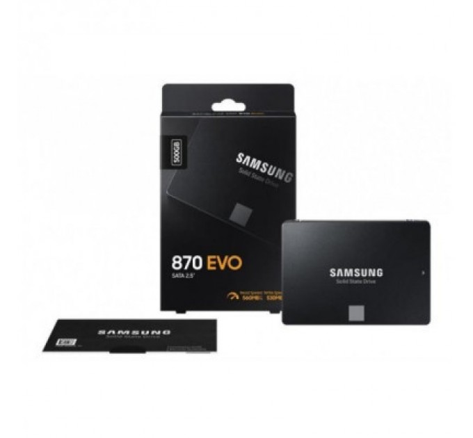 Samsung Накопичувач SSD 2.5" 500GB 870 EVO Samsung (MZ-77E500B/EU)