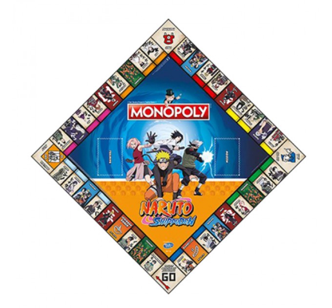 Настільна гра Winning Moves Naruto Monopoly (WM00167-EN1-6)