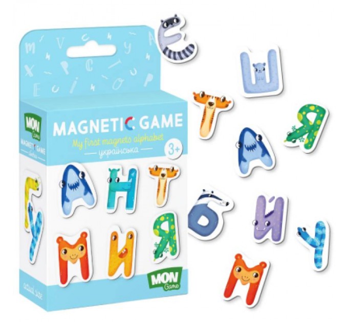 Настільна гра DoDo Магнітні літери. Українська (200211)