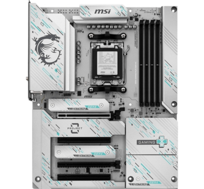 MSI Материнська плата MSI B850 GAMING PLUS WIFI PZ