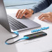 Dynamode Кишеня зовнішня Dynamode M.2 SSD NVMe/SATA combo USB3.2 GEN2 Type-C aluminium black (DM-CAD-SSD10)