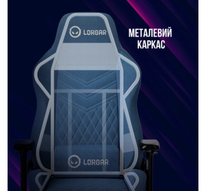Крісло ігрове Lorgar Ace 422 Blue (LRG-CHR422BL)