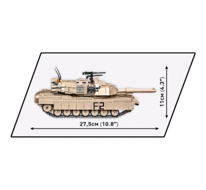 Конструктор Cobi Танк M1A2 Абрамс, 975 деталей (COBI-2622)