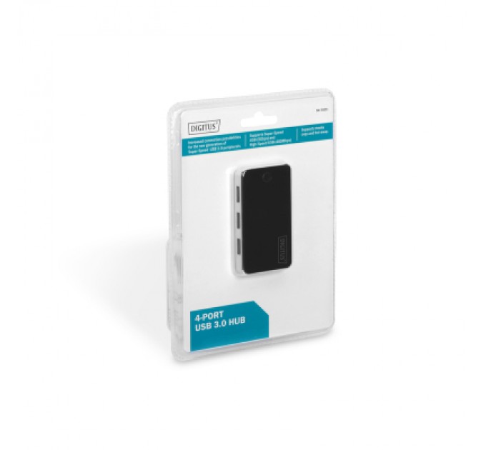 Digitus Концентратор Digitus USB 3.0 Hub, 4 Port (DA-70231)