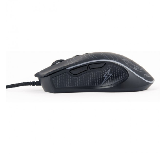 Gembird Мишка Gembird MUSG-RGB-01 USB Black (MUSG-RGB-01)