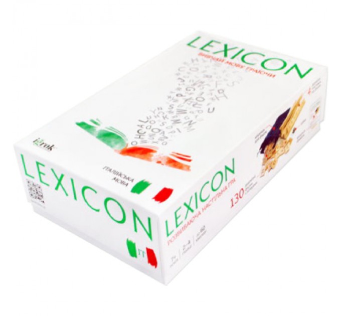 Настільна гра Igrok Lexicon. Італійська мова (ВР_ЛИТ)