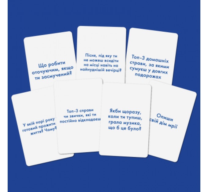 Настільна гра Orner Розмовна гра Розкажи мені все! Friends edition (1607)