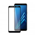 Скло захисне PowerPlant Full screen Samsung Galaxy A8+ (2018), Black (GL605439)
