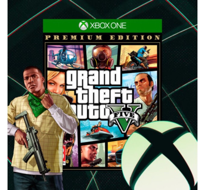 Xbox Гра Xbox Grand Theft Auto V XBS [Blu-Ray диск) (5026555366700)