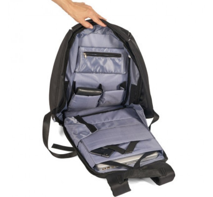 Serioux Рюкзак для ноутбука Serioux 15.6" ANTI-THEFT BACKPACK LOCK, black (SRXBKPLOCK)
