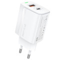 Foneng Зарядний пристрій Foneng Foneng EU66 (USBх3A, USB-Cх3A,) 20W White (EU66-CH-W)