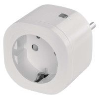 Розумна розетка WIFI P5533 GoSmart, ZigBee 3.0, IP44 EMOS (P5533)
