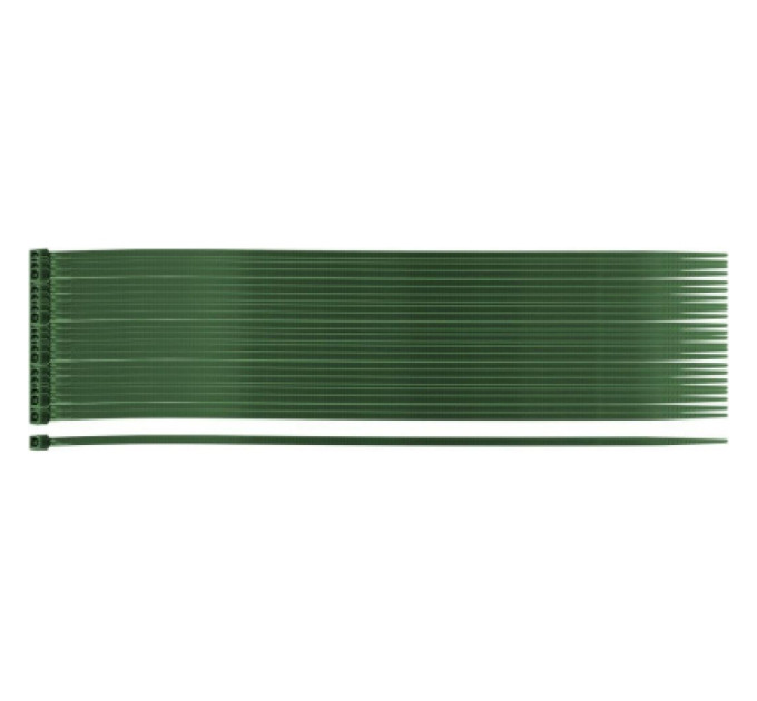 Neo Tools Стяжка Neo Tools 50шт, пластик, 2.5х200мм, зелена (15-977)