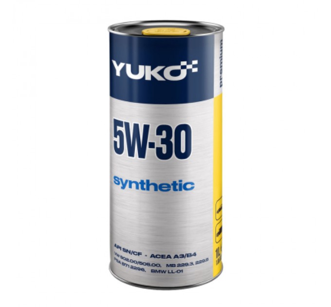 Моторна олива Yuko SYNTHETIC 5W-30 1л (4820070242027)