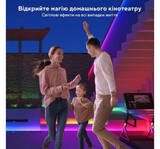 Світлодіодна стрічка Govee Phantasy Outdoor LED RGBIC Strip Lights 10м Білий (H61723D1)