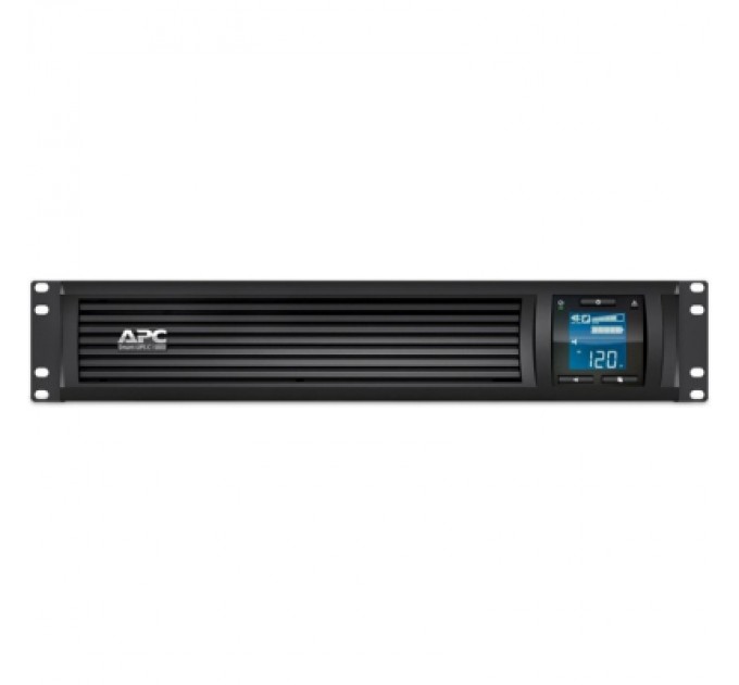 Пристрій безперебійного живлення APC Smart-UPS C 1000VA LCD RM 2U with SmartConnect (SMC1000I-2UC)