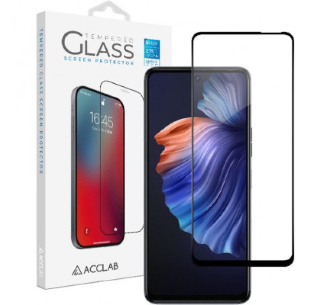 Скло захисне ACCLAB Full Glue Tecno Camon 18 (1283126529115)
