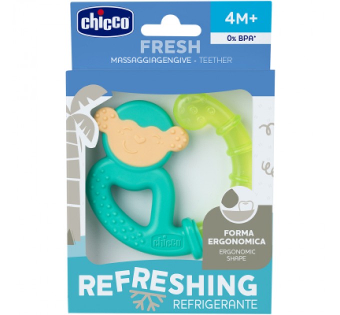 Прорізувач Chicco Мавпа Бірюзовий (28130.30.01)