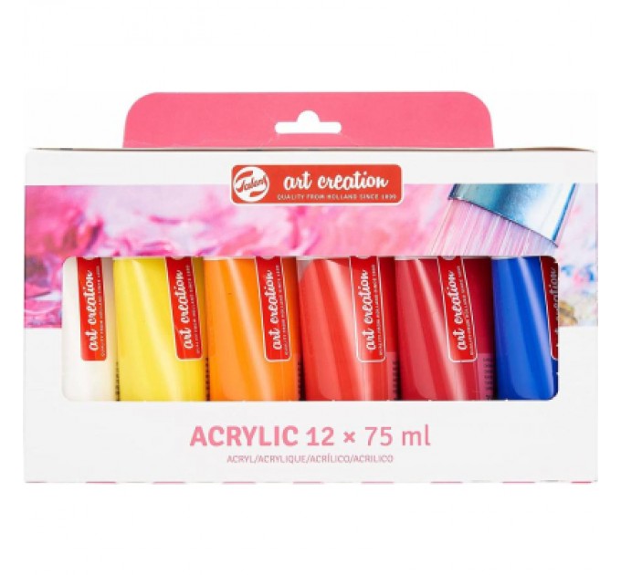 Акрилові фарби Royal Talens ArtCreation 12 кольорів по 75 мл (8712079265120)