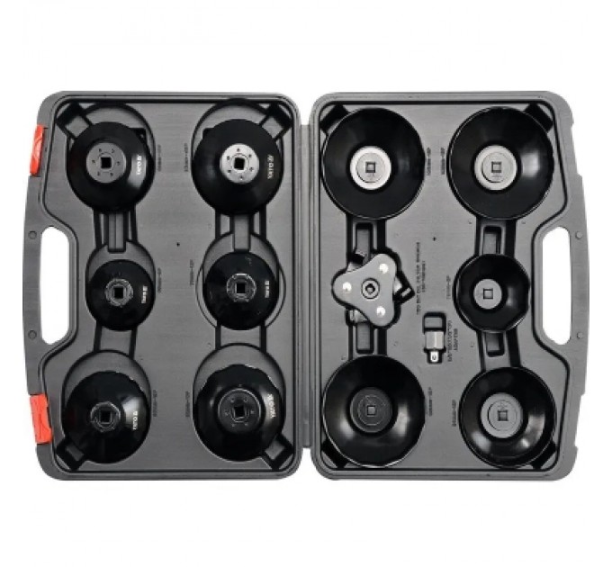 Автомобільний зйомник Yato масляних фільтрів 3/8"-1/2" 13шт (YT-0594)