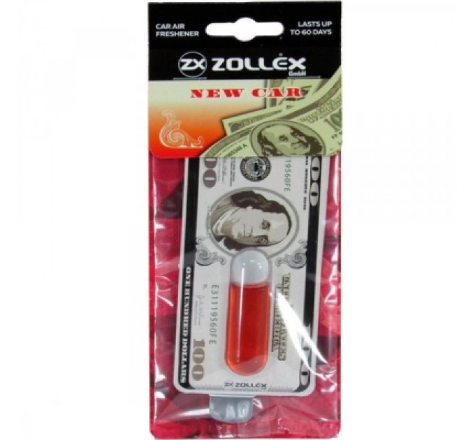 Ароматизатор для автомобіля Zollex Dollar New car (3930152)