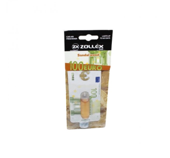 Ароматизатор для автомобіля Zollex EURO Sandal wood (3930852)