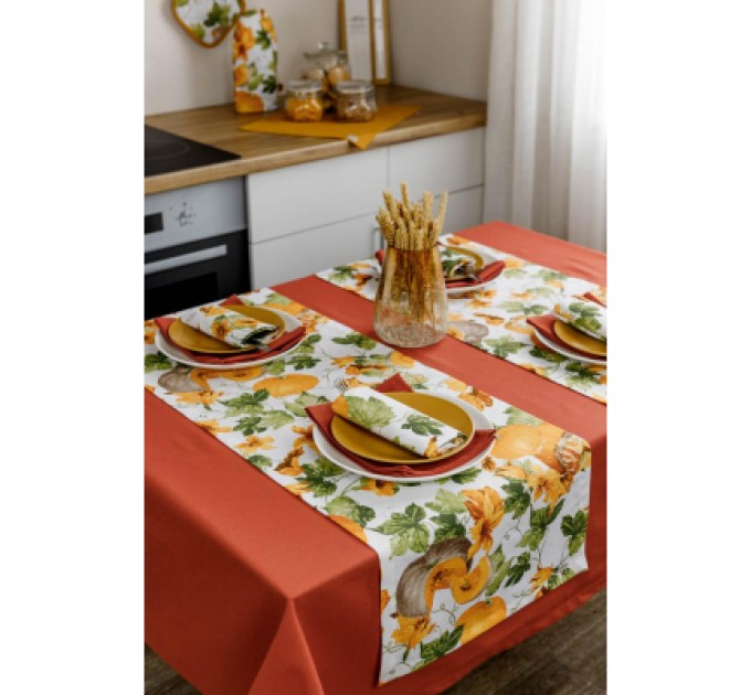 Скатертина Прованс Гарбузова 120х132 см (4823093449329)