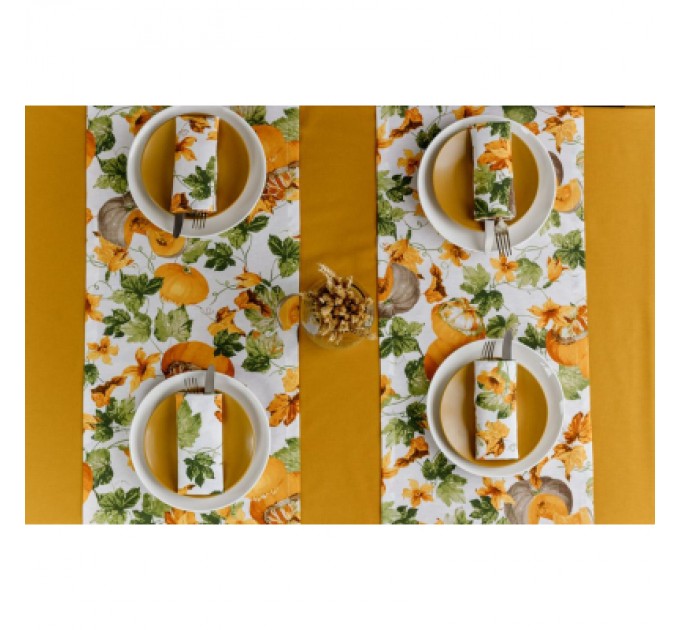 Скатертина Прованс Охра 132х180 см (4823093449275)
