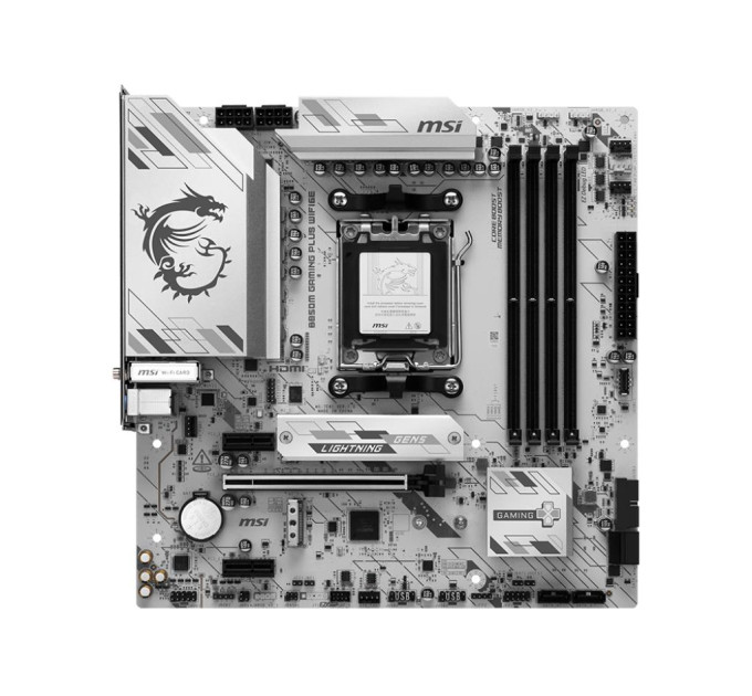 MSI Материнська плата AMD B850 SAM5 MATX B850M GAMING PLUS WIFI6E MSI