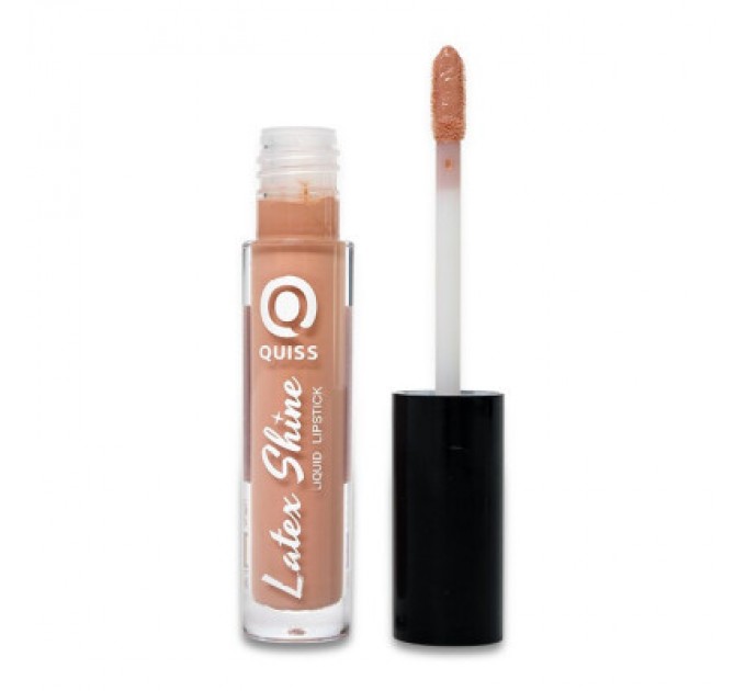 Помада для губ Quiss Latex Shine Liquid Lipstick 09 - Cream Nude (4823097114100)