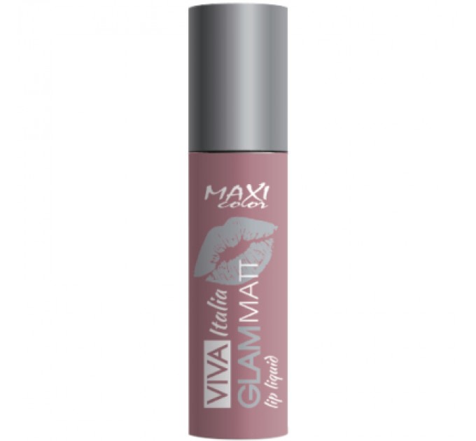 Помада для губ Maxi Color Viva Italia Glam Matt Lip Liquid 01 (4823097114681)