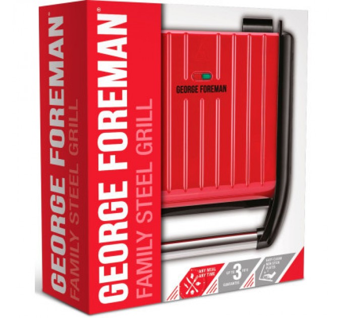 Електрогриль Russell Hobbs George Foreman 25040-56 Family Steel Grill