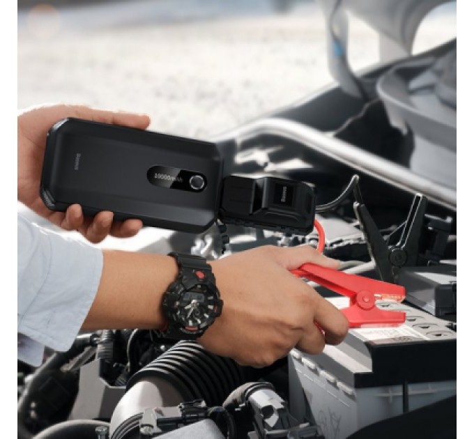 Пуско зарядний пристрій Baseus 10000mAh Super Energy AirCar Jump Starter Black (CGNL020101)