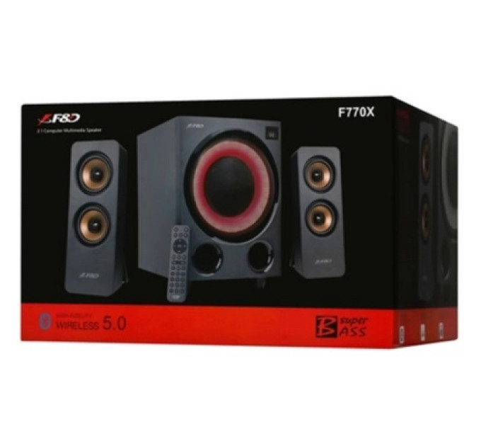 F&D Акустична система F&D F770X Black