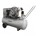 Компресор Sigma двоциліндровий ремінний 2.5кВт 396л/хв 10бар 100л (2 крана) (7044151)