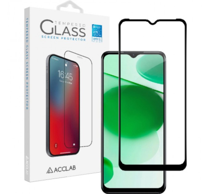 Скло захисне ACCLAB Full Glue Realme C35 (1283126531286)