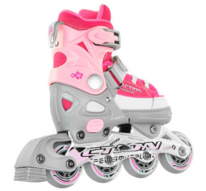 Роликові ковзани Action Anny Рожеві 29-32 (PW-126B-13-2PINK/29-32)