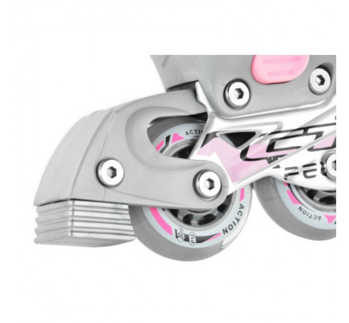 Роликові ковзани Action Anny Рожеві 29-32 (PW-126B-13-2PINK/29-32)