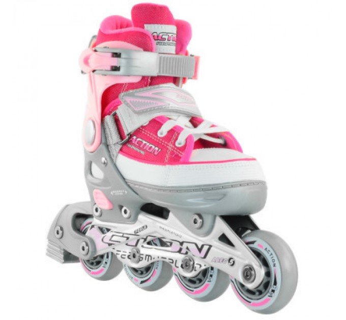 Роликові ковзани Action Anny Рожеві 29-32 (PW-126B-13-2PINK/29-32)