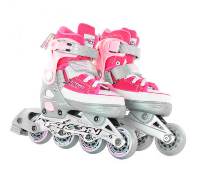 Роликові ковзани Action Anny Рожеві 29-32 (PW-126B-13-2PINK/29-32)