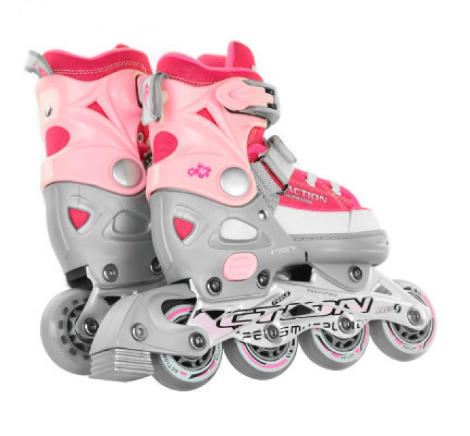 Роликові ковзани Action Anny Рожеві 29-32 (PW-126B-13-2PINK/29-32)